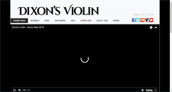 Desktop Screenshot of dixonsviolin.com